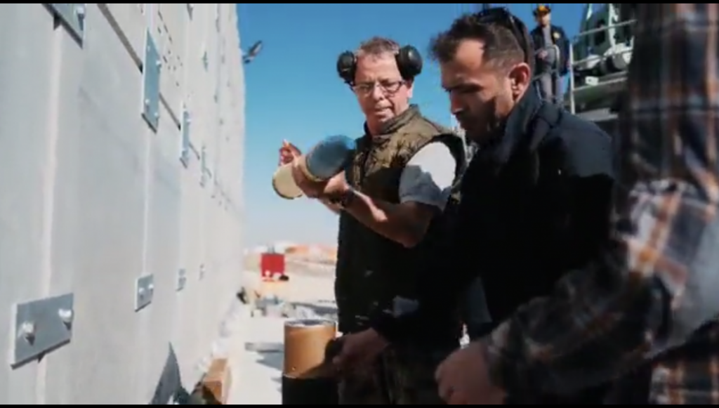 Πρώτη δοκιμαστική βολή του ναυτικού πυροβόλου 76/62 χιλιοστών από την τουρκική ΜΚΕ